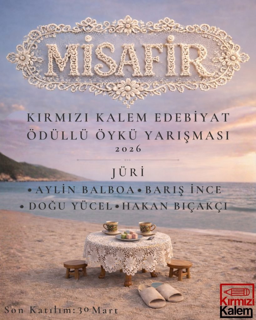 Kırmızı Kalem Edebiyat Öykü Yarışması İçin Başvurular Sürüyor